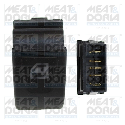 Switch, window regulator